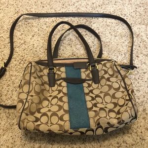 Large coach crossbody purse